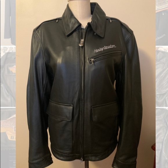 Harley-Davidson Other - 🔥host pick🔥 HARLEY-DAVIDSON Men’s leather jacket